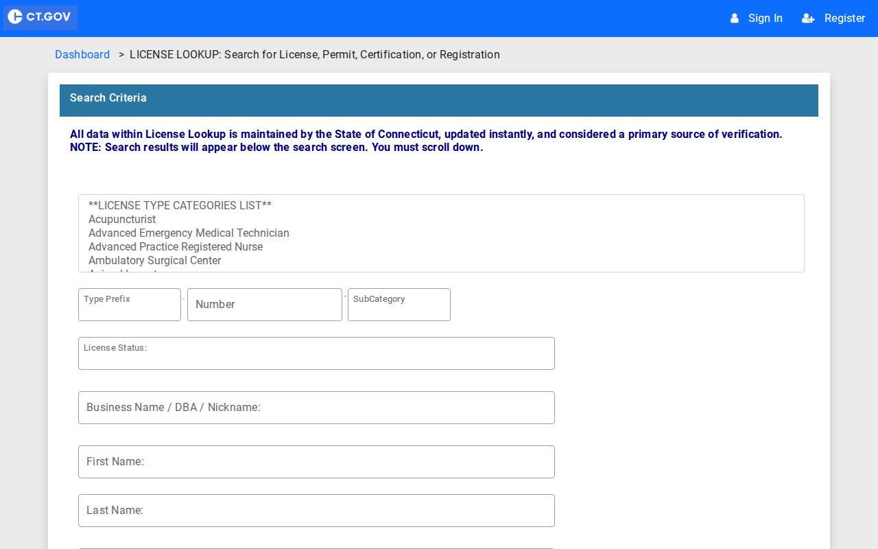Newtown residents directory Connecticut license lookup reference